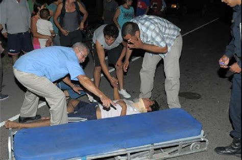 Motociclistas con graves lesiones tras fuerte choque LAS TERMAS Río