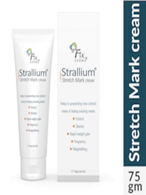 Buy Fixderma Strallium Stretch Mark Cream 75g Stretch Marks Cream And