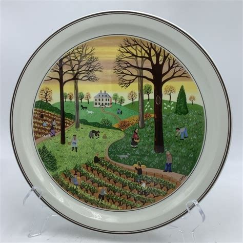 Villeroy Boch Accents Villeroy Boch Autumn Wall Plate By French