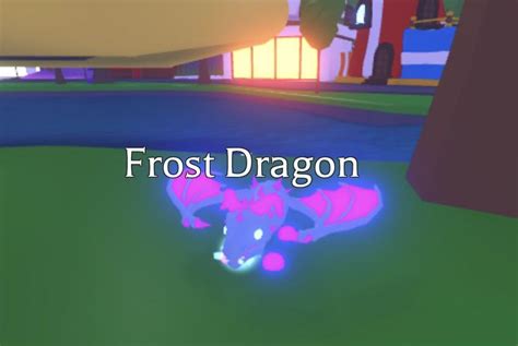 Roblox Adopt Me Mfr Frost Dragon Mega Fly Ride