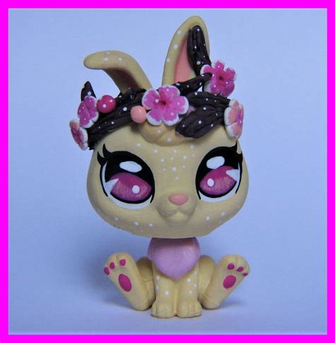 Littlest Pet Shop Forest Spirit Blossom Tree Crown Ooak Custom Figure