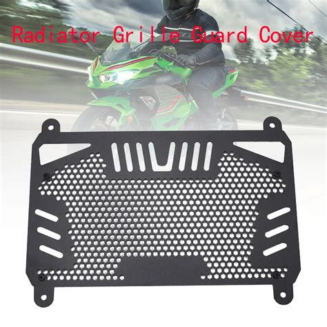 Motorcycle Accessorie Black Cnc Aluminum Alloy Radiator Guard Protector