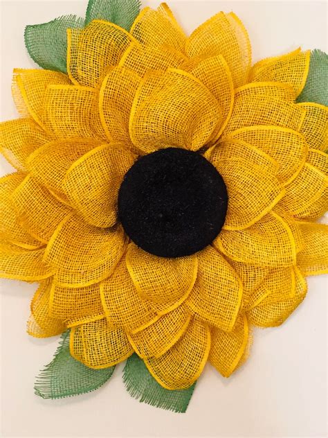 Sunflower Wreath Kit Etsy