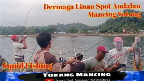 Dermaga Linau Spot Andalan Mancing Sotong Squid Fishing