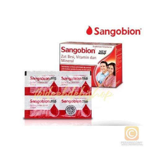 Jual Sangobion Kapsul Strip Isi Kapsul Suplemen Tambah Darah