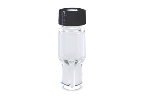 Clear Glass 12 X 32 Mm Snap Neck Total Recovery Vial With Cap And Ptfe Silicone Septum 1 Ml