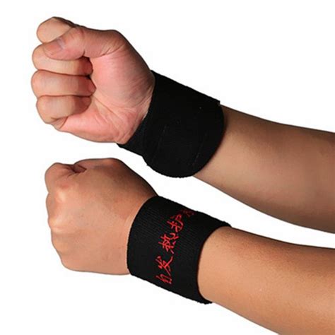 1 Pair Support Wrist Protector Carpal Tunnel Gym Wraps Fitness Cotton