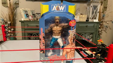 Aew Unmatched Ljn Style Cody Rhodes Action Figure Review Youtube