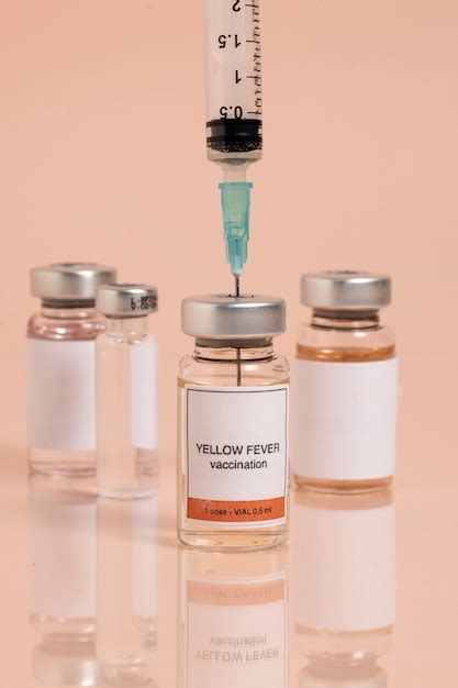 Free Photo | Yellow fever vaccine concept