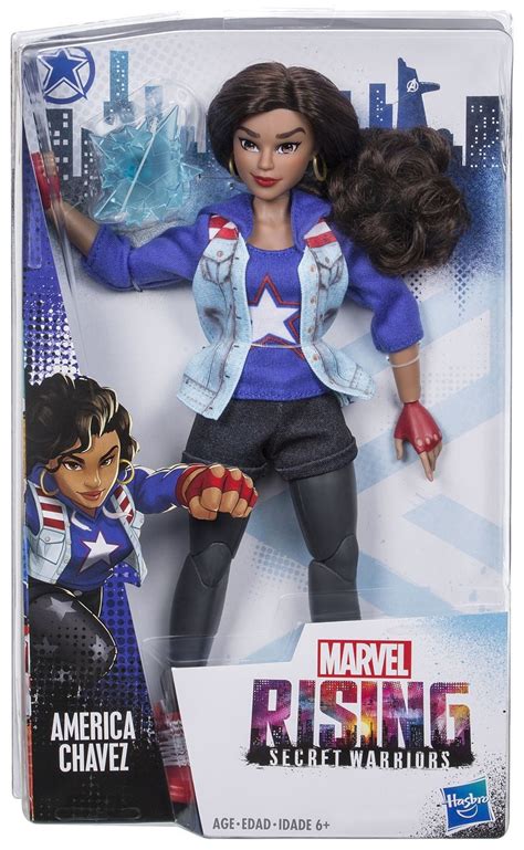 Marvel Rising Secret Warriors America Chavez Action Figure Hasbro Toys ...