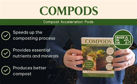 Compods Compost Accelerator Organic Compost Starter All Natural