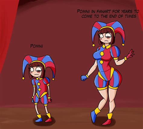 Pomni Vs Pomni Fan Art Pomni Know Your Meme