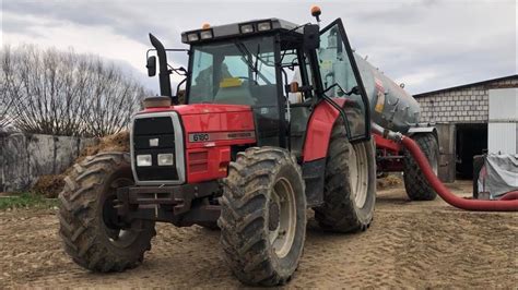 Gnojowica I Orka Massey W Akcji Ostre Ducie Na Kogucie