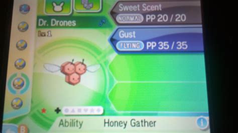 [7] My first shiny in my quest for Vespiquen. I'm kind of excited to ...