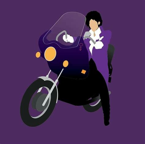 1984 Purple Rain (Motorcycle) | Prince drawing, Prince art, The artist ...