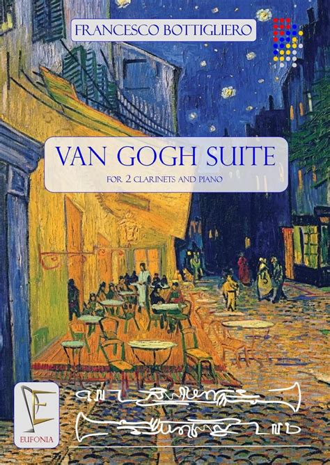 Van Gogh Suite für 2 Klarinetten und Klavier Klarinette und Klavier