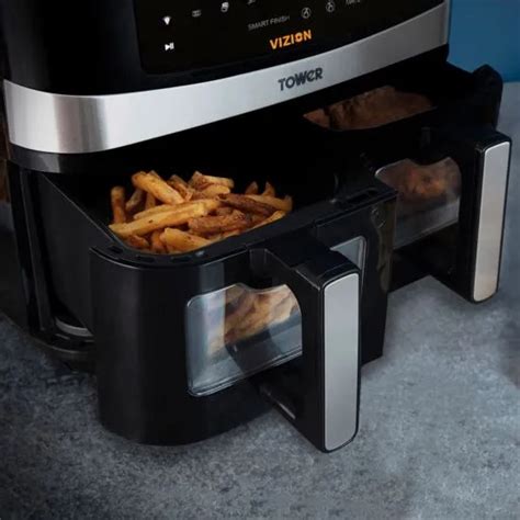 Tower T17100 Vortx Vizion 9L Duo Basket Air Fryer Downtown