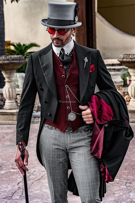 Vestiti Da Sposo Di Ottavio Nuccio Gala 3002 Linea Steampunk Frac