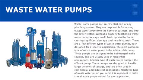 Types Of Submersible Pumps By Darling Pumps Pptx