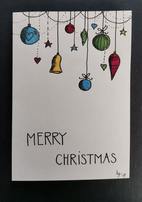 Lettering Weihnachten Christmas Cards Drawing Christmas Card Art