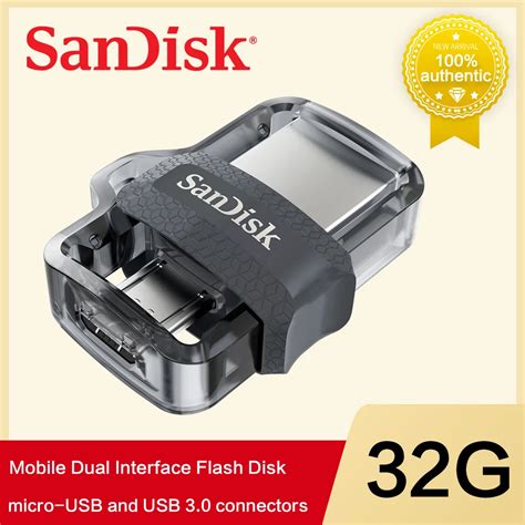 Sandisk Otg Usb Flash Drive 32gb 256g Flash Stick Usb 3 0 Dual Mini Pen Drives 128gb 64gb