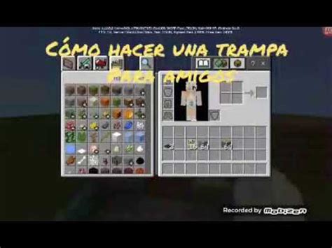 Como Hacer Una Trampa Para Tus Amigos Minecraft YouTube