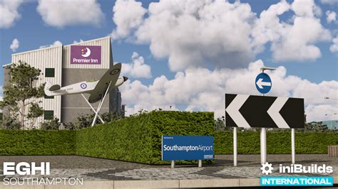 IniBuilds Announces Southampton Airport And Release Date For MSFS