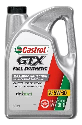 Aceite Full Sintetico Castrol Gtx W Garrafa De L Meses Sin