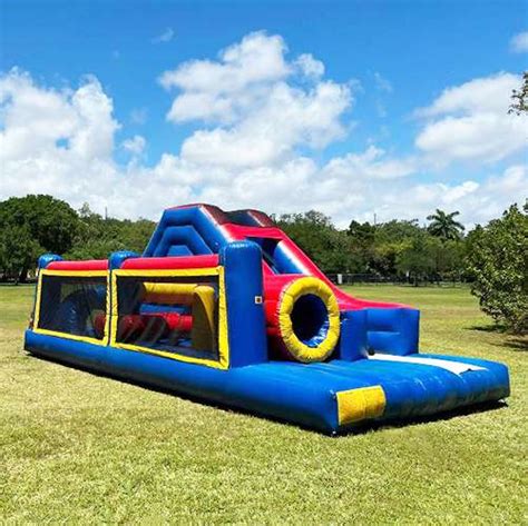 Large Inflatable Obstacle Course - Party Store Miami FL | Same Day Delivery