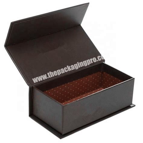 Wholesale Black Cardboard Magnetic Gift Boxes Bespoke Flap Lid Gift Box