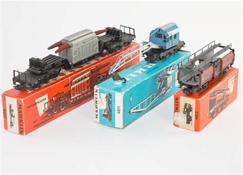 Märklin H0 461146124617 Freight Carriage 3 Freight Catawiki