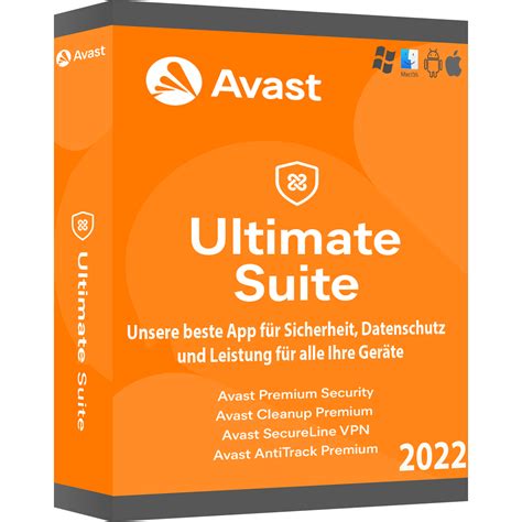 Avast Ultimate Ger Te Jahre Mehrere Ger Te Antivirus