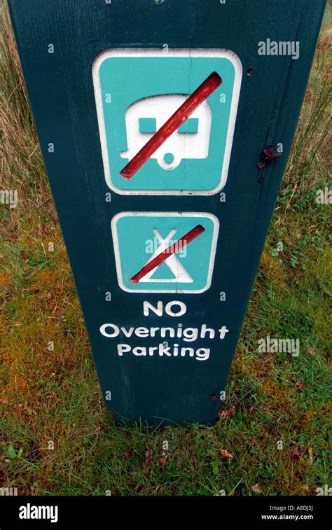 No Campervan Sign Hi Res Stock Photography And Images Alamy