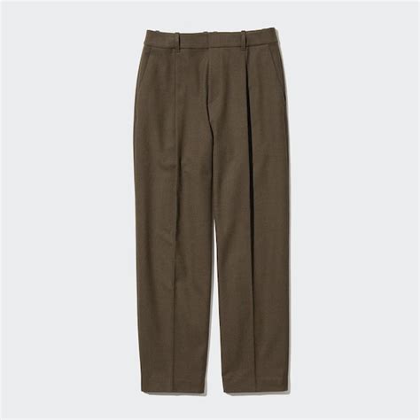 Heattech Pleated Tapered Pants Uniqlo Us