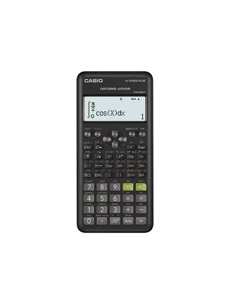 Casio FX 82ZA Plus II Scientific Calculator Black Educational Toy