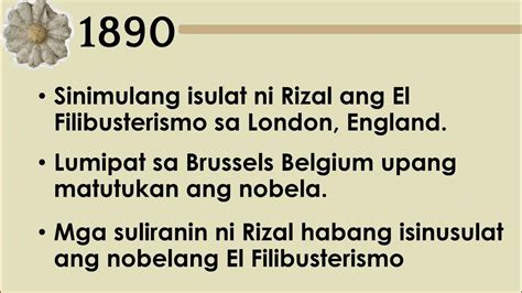 El Filibusterismo Timeline 0329 Youtube