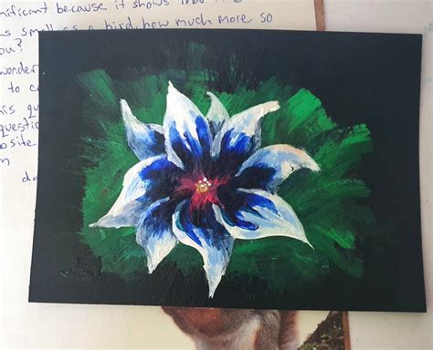 Painted Flower by SerenityRoseArt on DeviantArt