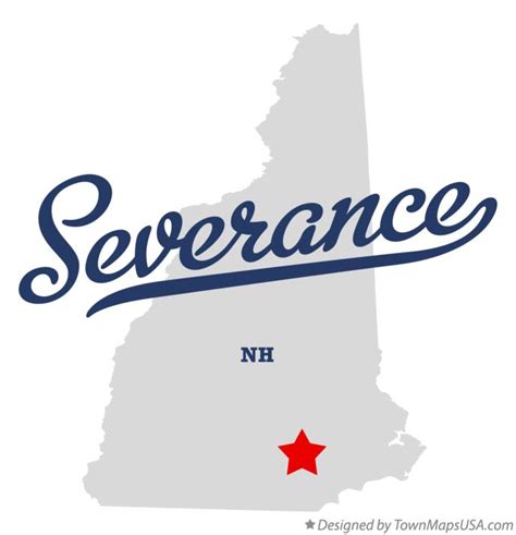 Map Of Severance Nh New Hampshire