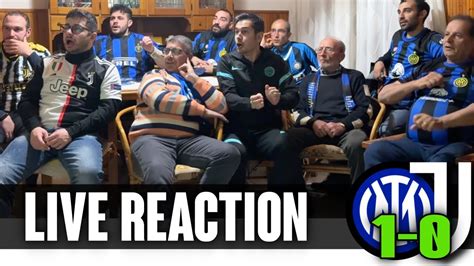 Boato Assordante Al Vantaggio Nerazzurro 😱 Live Reaction Inter Juventus