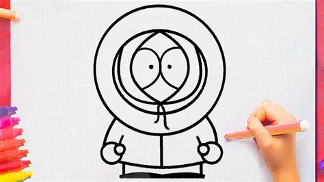 How To Draw Kenny From Southpark Youtube