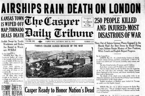 Throwback Thursday Caspers News From This Week In 1917 Casper