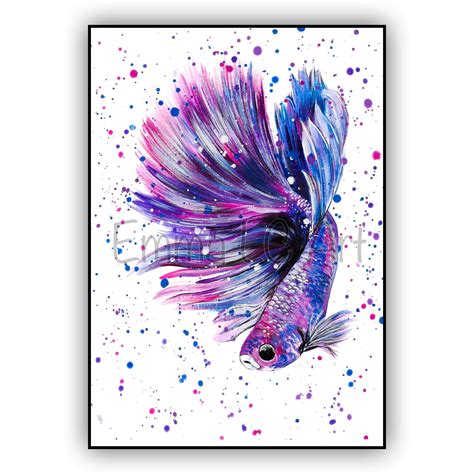 Betta Fish Paintings