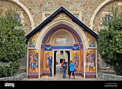 One Of The Gates Of Kykkos Monastery The Most Important Monastery Of