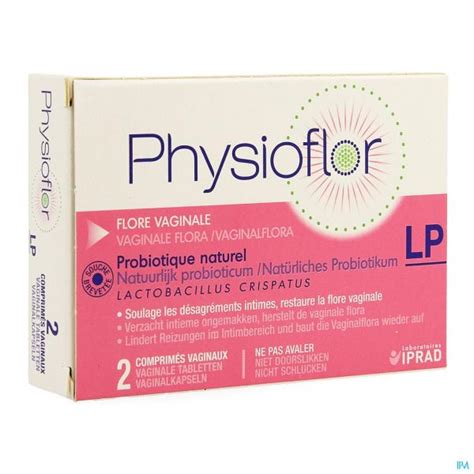 Physioflor Lp Comprimes Vaginaux Flore Vaginale Pharmacodel