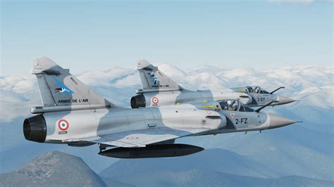 Mirage 2000C Escadron De Chasse 1 2 Cigognes Liveries