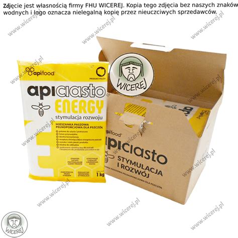 Ciasto Dla Pszcz Apifood Energy Apiciasto Kg Porcjowane X Kg