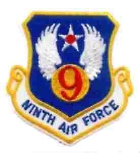 9th Air Force Patch - Saunders Military Insignia