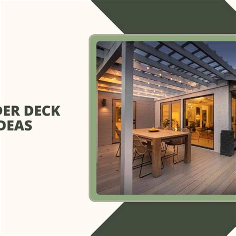 Top 32 Under Deck Lighting Ideas