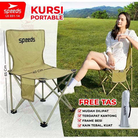 Jual Speeds Kursi Lipat Outdoor Portable Untuk Camping Kursi Sauna 031