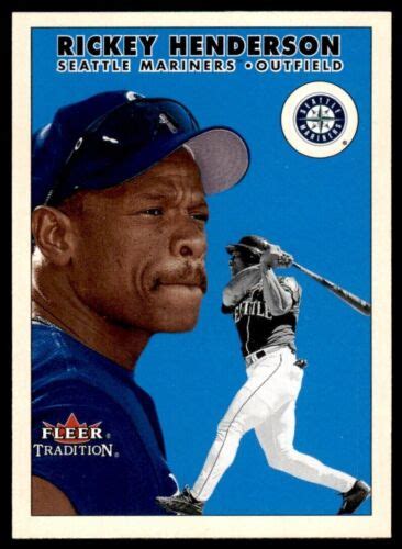 Fleer Tradition Update Rickey Henderson U Ebay